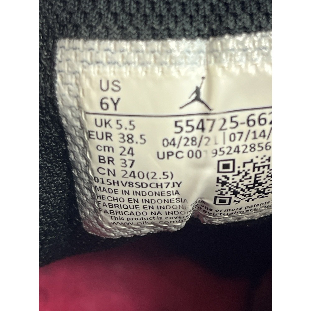 Nike Air Jordan 1 Mid GS (554725-662) Coral Chalk Youth Size 6Y Women's Size 8 - Picture 7 of 8
